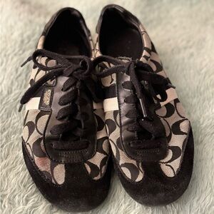 Coach Monogram Patterned Sneakers